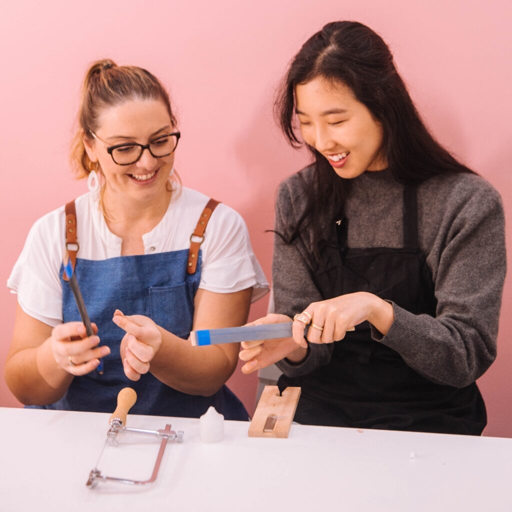 Silversmithing Hens Party